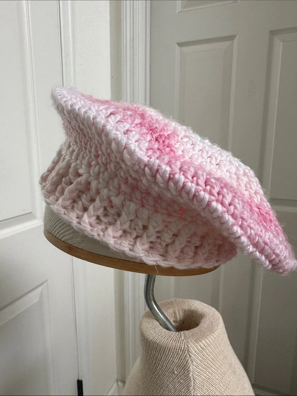 Handmade soft crocheted